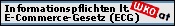 Informationspflicht lt.  5 Abs. 1 E-Commerce-Gesetz - Eintrag bei der Wirtschaftskammer Wien